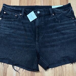 NWT American Eagle Outfitters Black Jean Shorts